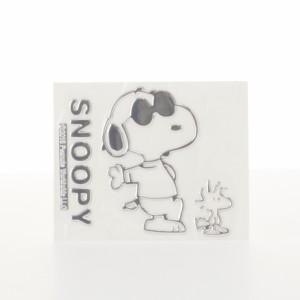 【SN107C】 ステッカー スヌーピー SNOOPY 車 エンブレムステッカー エンブレム スーツケース 通販 シール デコレーション デコシール エ