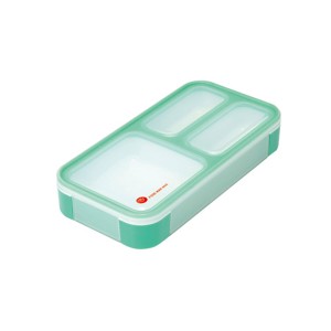 【ミントグリーン】 弁当箱 フードマン ミニ FOODMAN MINI 薄型 お弁当箱 薄型弁当箱 ランチボックス 通販 1段 400ml スリム 女子 男子 