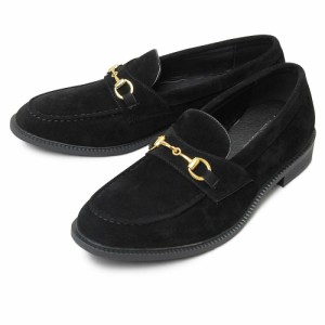 【BLACK-S】【S(約25cm-25.5cm)】 ローファー メンズ おしゃれ 通販 ビットローファー ビット 付き ゴールドビット 飾り付き 革靴 皮靴 
