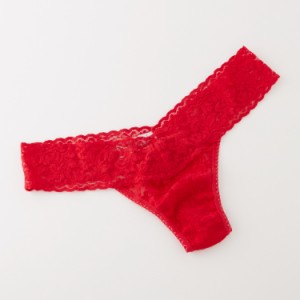 【RED.レッド】【XSサイズ（US）】 パンツ ハンキーパンキー Hanky Panky ショーツ Ｔバック レディース タンガ 通販 セクシー レース 下