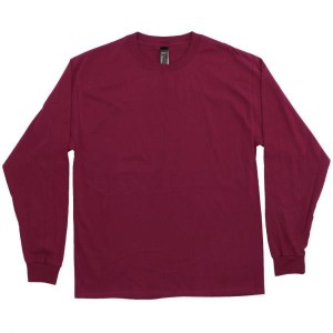 【Maroon】【サイズS】 tシャツ 長袖 メンズ 通販 長袖tシャツ 無地 ビーフィー 長そで ブランド ヘインズ 白 Tシャツ ホワイト おしゃれ