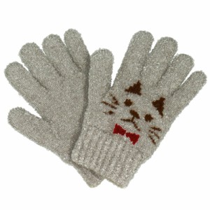 【ネコGY】 手袋 キッズ 通販 15〜17cm 5本指手袋 5本指 5本 シュークリーム  クマ 熊 くま 結晶 おやすみネコ トイプードル イヌ いぬ 
