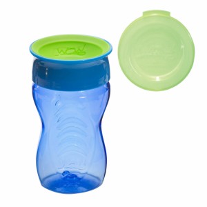 【ブルー】 ワオカップ キッズ 通販 wowカップ トライタン コップ飲み 練習 子供 コップ 子ども カップ ワオカップキッズ こぼれにくい 
