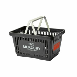 【MEMABABKブラック】 マーキュリー バスケット 雑貨 通販 かご 大きい 収納 ランドリー 買い物かご MERCURY マーケットバスケット 男前 