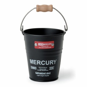 【マットブラック】 マーキュリー バケツ 通販 ブリキバケツ 雑貨 おしゃれ MERCURY ミニバケツ ブリキ スチール ガーデニング 花壇 植木