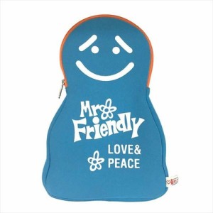 【BLUE】 ミスターフレンドリー Mr.Friendly  サコッシュ 通販 ミスターフレンドリーカフェ ダイバー素材 サコッシュ ショルダー ポーチ 