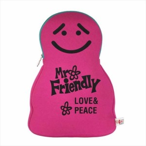 【PINK】 ミスターフレンドリー Mr.Friendly  サコッシュ 通販 ミスターフレンドリーカフェ ダイバー素材 サコッシュ ショルダー ポーチ 