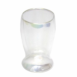【ラスター】 耐熱ガラス コップ 二重 通販 二重グラス ガラスコップ おしゃれ かわいい 色付き 耐熱グラス 電子レンジ対応 耐熱二層ガラ