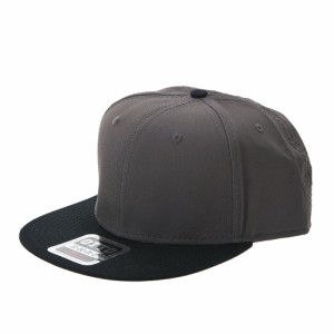 【11.ブラック(つば)xCGY】【SNAPBACK】 otto キャップ 帽子 メンズ 通販 オットー 無地スナップバックキャップ ブランド アメカジ レデ