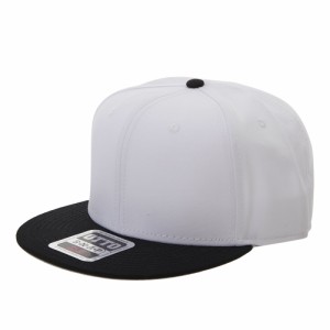 【10.ブラック(つば)xWH】【SNAPBACK】 otto キャップ 帽子 メンズ 通販 オットー 無地スナップバックキャップ ブランド アメカジ レディ