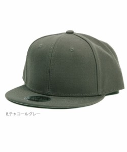 【8.チャコールグレー】【SNAPBACK】 キャップ 無地 ベースボールキャップ OTTO キャップ 無地 定番 レディース メンズ スナップバック 