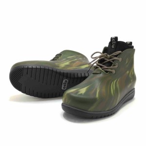 【FORESTCAMO/BLK】【25.5cm】 ccilu レインシューズ 通販 チル シューズ 靴 メンズ レインブーツ ショート 防水ブーツ ショートブーツ 