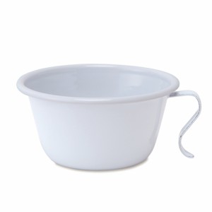 【ホワイト】 ホーロー マグカップ 通販 スープカップ スープボウル スタッキング おしゃれ 可愛い かわいい シンプル 無地 ホーロー 琺