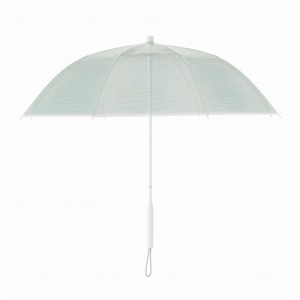 【グリーン】 ビニール傘 かわいい 通販 ブランド プラスチック カラーライン 雨傘 レディース 長傘 おしゃれ 60cm 雨 強風 婦人傘 高校