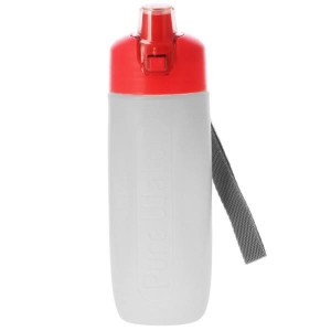 【レッド】 浄水 ボトル 通販 浄水器 ポット 携帯用浄水器 浄水ボトル 携帯 ボトル型浄水器 水筒 ウォーターボトル 約 500ml 軽量 軽い 