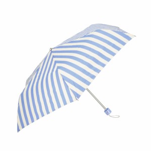 【サックス】【ブロックストライプ】 折りたたみ傘 耐風 レディース 通販 折り畳み傘 風に強い 雨傘 かさ 50cm 50センチ 50 撥水 はっ水 