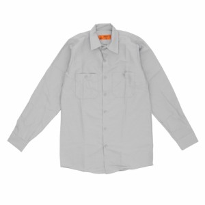 【SV.SilverGray】【サイズS】 ワークシャツ メンズ 通販 red kap シャツ sp14 ブランド レッドキャップ 長袖 襟付き ロングスリーブ カ