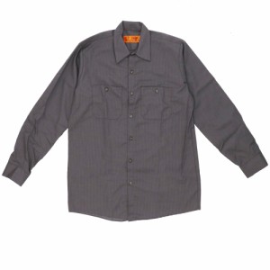 【Blue/Charcoal】【サイズXXL】 red kap ワークシャツ レッドキャップ SP14 通販 メンズ ブランド redkap おしゃれ シャツ 長袖 襟付 大