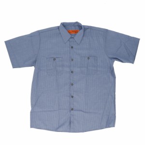 【DenimBlue】【サイズL】 red kap ワークシャツ レッドキャップ SP24 通販 メンズ ブランド redkap おしゃれ シャツ 半袖 襟付 大人 き