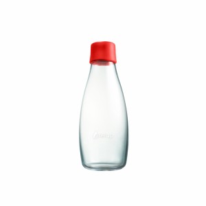 【レッド】【500ml】 水筒 おしゃれ 500ml 通販 リタップボトル Retap Bottle 05 リタップ ウォーターボトル ガラスボトル タンブラー ピ