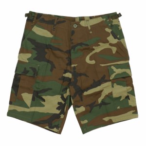 【WoodlandCamo】【サイズXS】 ロスコ ハーフパンツ 通販 ブランド メンズ 大きいサイズ ミリタリー 迷彩 カモフラ 無地 アメカジ カジュ