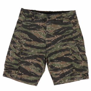 【TigerStripeCamo】【サイズXL】 ロスコ ハーフパンツ 通販 ブランド メンズ 大きいサイズ ミリタリー 迷彩 カモフラ 無地 アメカジ カ