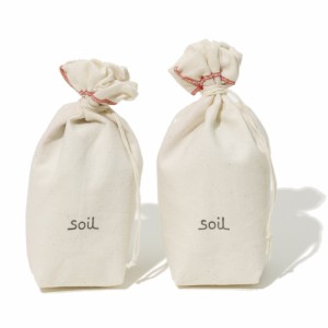 【REGULAR】 珪藻土 soil 通販 下駄箱 消臭 巾着袋 吸湿脱臭剤 SOIL soil 高さ140×幅50×奥50mm Soil DRYING SACK ドライングサック ス