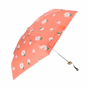 【フラワー×レッド】 折りたたみ傘 レディース 通販 折り畳み傘 かわいい 軽量 コンパクト 軽い 花柄 傘 かさ レディース傘 雨傘 グラス