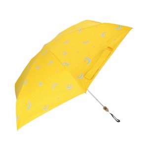 【レインボー×イエロー】 折りたたみ傘 レディース 通販 折り畳み傘 かわいい 軽量 コンパクト 軽い 花柄 傘 かさ レディース傘 雨傘 グ
