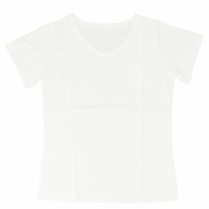 【ホワイト】【Lサイズ】 tシャツ レディース 半袖 通販 ゆったり 大きいサイズ カジュアル 無地 s m l xl xxl インナー ポケット付き ト