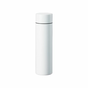 【ホワイト】 ボトル ステンレス 通販 370ml 真空二重 水筒 マグ 保冷 保温 マグボトル マイボトル シンプル コンパクト 口当たり 優しい