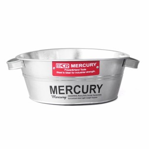 【GALVAブラック】 マーキュリー バケツ 通販 ブリキバケツ 雑貨 おしゃれ MERCURY タブバケツ ブリキ スチール ガーデニング 花壇 寄せ