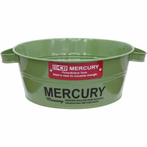 【カーキ】 マーキュリー バケツ 通販 ブリキバケツ 雑貨 おしゃれ MERCURY タブバケツ ブリキ スチール ガーデニング 花壇 寄せ植え 鉢