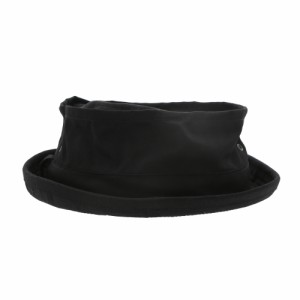 【BLACK】【Mサイズ(約58cm)】 帽子 ハット 通販 ポークパイハット メンズ レディース カジュアル おしゃれ 無地 スタンダードポークパイ