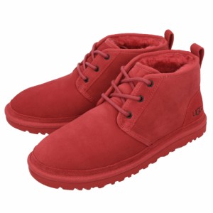 【SambaRed】【US6】 UGG ブーツ 通販 レディース メンズ ムートンブーツ レースアップ スエード 天然ウール 履きやすい 歩きやすい アグ