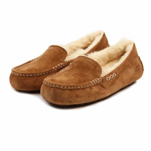 【US7(24.0cm)】【CHE.チェスナット】 アグ UGG モカシン アンスレー 3312 1106878 スリッポン 定番 ムートン Ansley 正規品