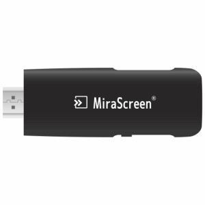 【ブラック】 Miracast 通販 MiraScreen ミラスクリーン ミラキャスト Airplay DLNA 無線 スマホ テレビ 接続 ケーブル HDMI iPhone アン