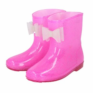 【ピンク】【14cm】 レインブーツ キッズ 女の子 通販 長靴 レインシューズ おしゃれ かわいい 子供用 こども 子ども 雨靴 低学年 園児 