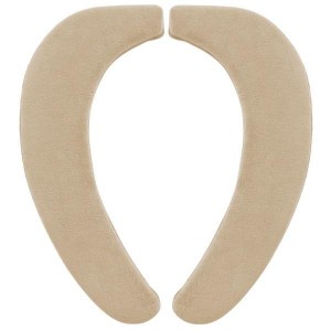 【BEIGE】 便座シート 厚手 通販 便座カバー 貼る トイレ便座シート O型 U型 洗浄暖房型 便座クッション おしゃれ ピンク ベージュ ネイ