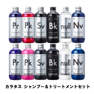 選べる カラタス シャンプー トリートメント セット ヒートケア 250ml & 250ml CALATAS STREAL ストリアル パープル ピンク シルバー ネ