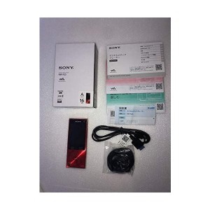 (中古品)SONY ウォークマン A20シリーズ 16GB ハイレゾ音源対応 2015年モデル シナバーレッド NW-A25 RM