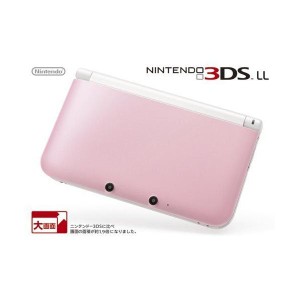 (中古品)ニンテンドー3DS LL ピンクXホワイトメーカー生産終了