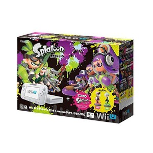 (中古品)Wii U スプラトゥーン セット (amiibo アオリ・ホタル付き)