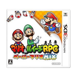 (中古品)マリオ&ルイージRPG ペーパーマリオMIX - 3DS