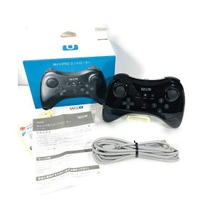 (中古品)Wii U PRO コントローラー (kuro) (WUP-A-RSKA)