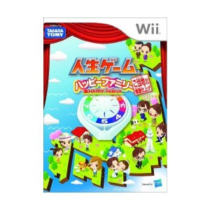 (中古品)人生ゲーム ハッピーファミリー ご当地ネタ増量仕上げ - Wii