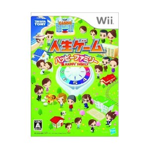 (中古品)人生ゲーム ハッピーファミリー - Wii