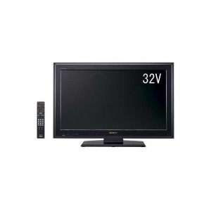 (中古品)SONY BRAVIA 地上BS110度CSデジタルハイビジョン液晶TV J5シリーズ32V型クリスタルブラック KDL-32J5/B