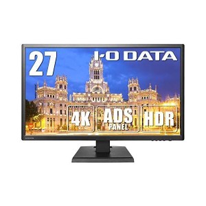 (中古品)I-O DATA 4K モニター 27インチ 4K(60Hz) PS5 PS4 Pro HDR ADSパネル HDMI×3 DP×1 3年保