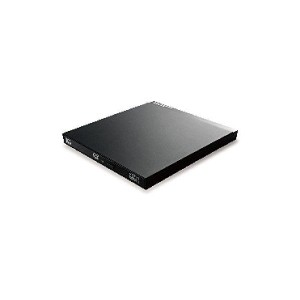 (中古品)Logitec ポータブルDVDドライブ Windowsタブレット用 USB3.0 再生・書き込みソフト付属 M-Disc対応 ブラック L